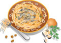 Recetas de Cocina - pasta, espaguetis, lasaña, canelones, tortellini, fetuchini, tagliatelle