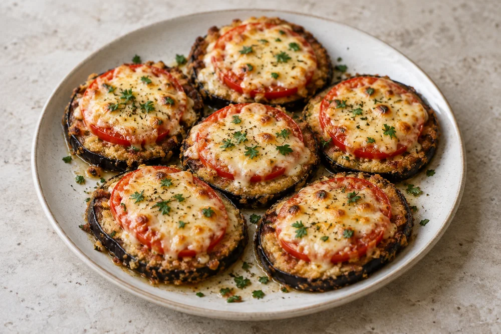 Berenjenas a la mozzarella