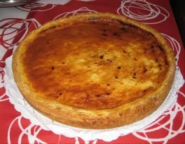 Tarta de arroz con leche