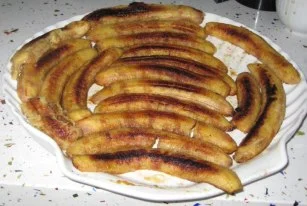 Plátano frito