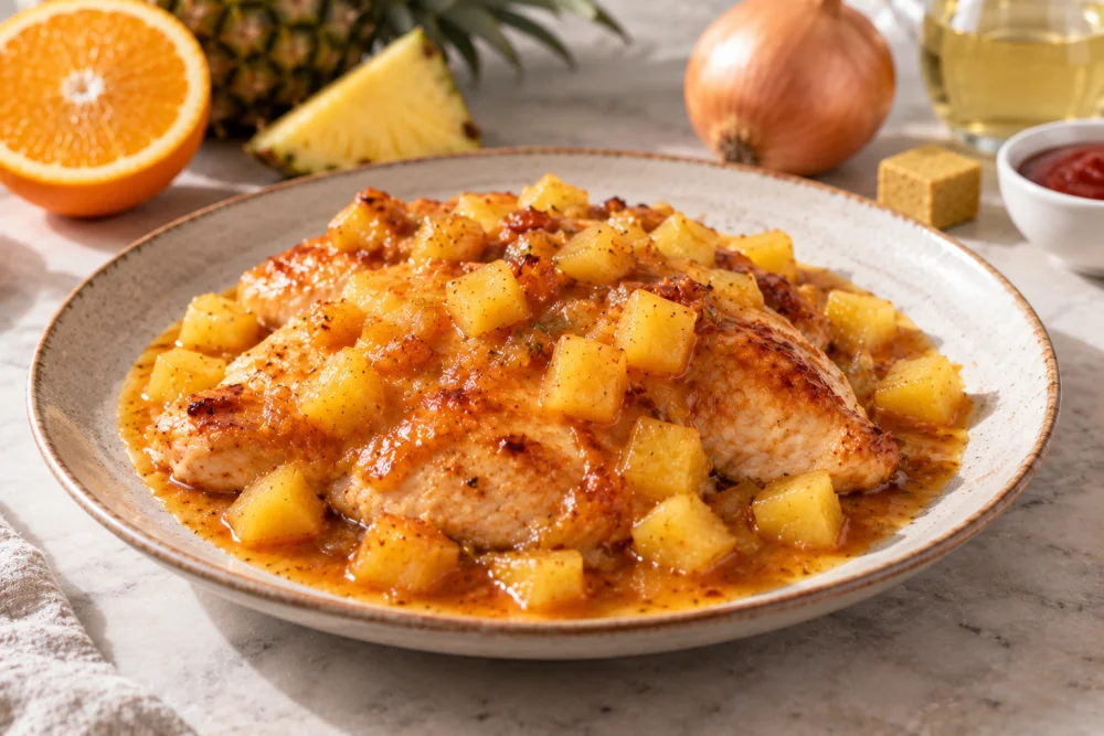 Pollo hawaiano