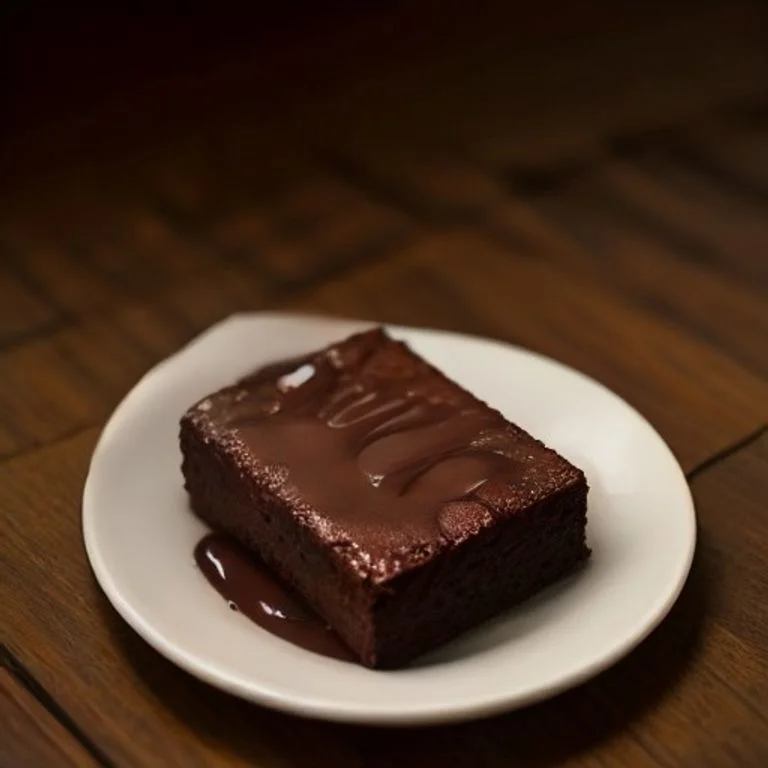 Brownie en freidora de aire (jugoso por dentro)