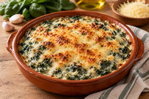 Espinacas con bechamel