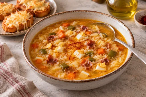 Sopa de arroz