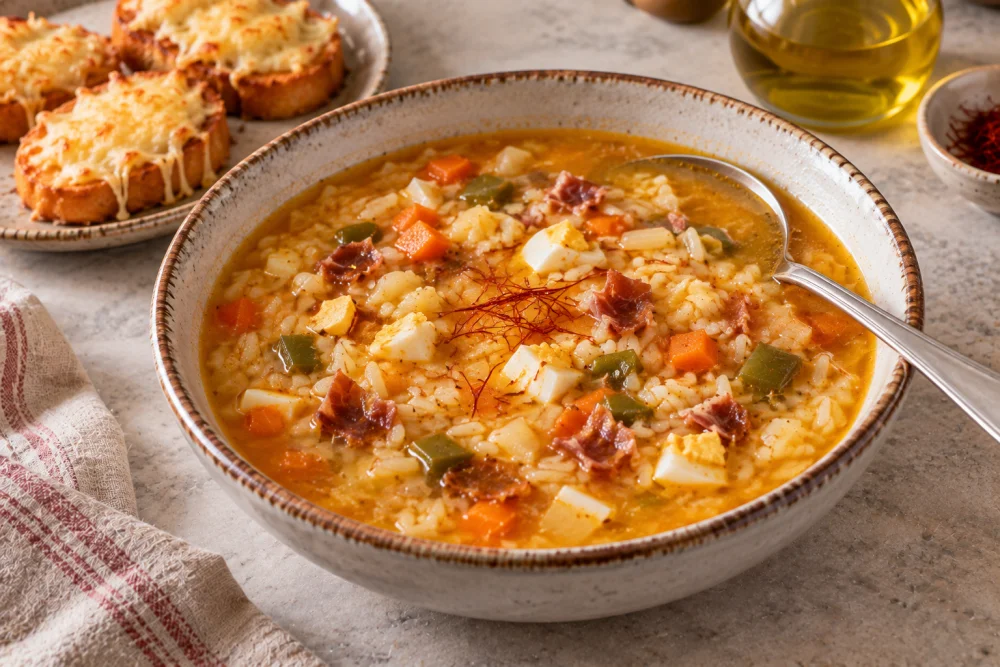 Sopa de arroz