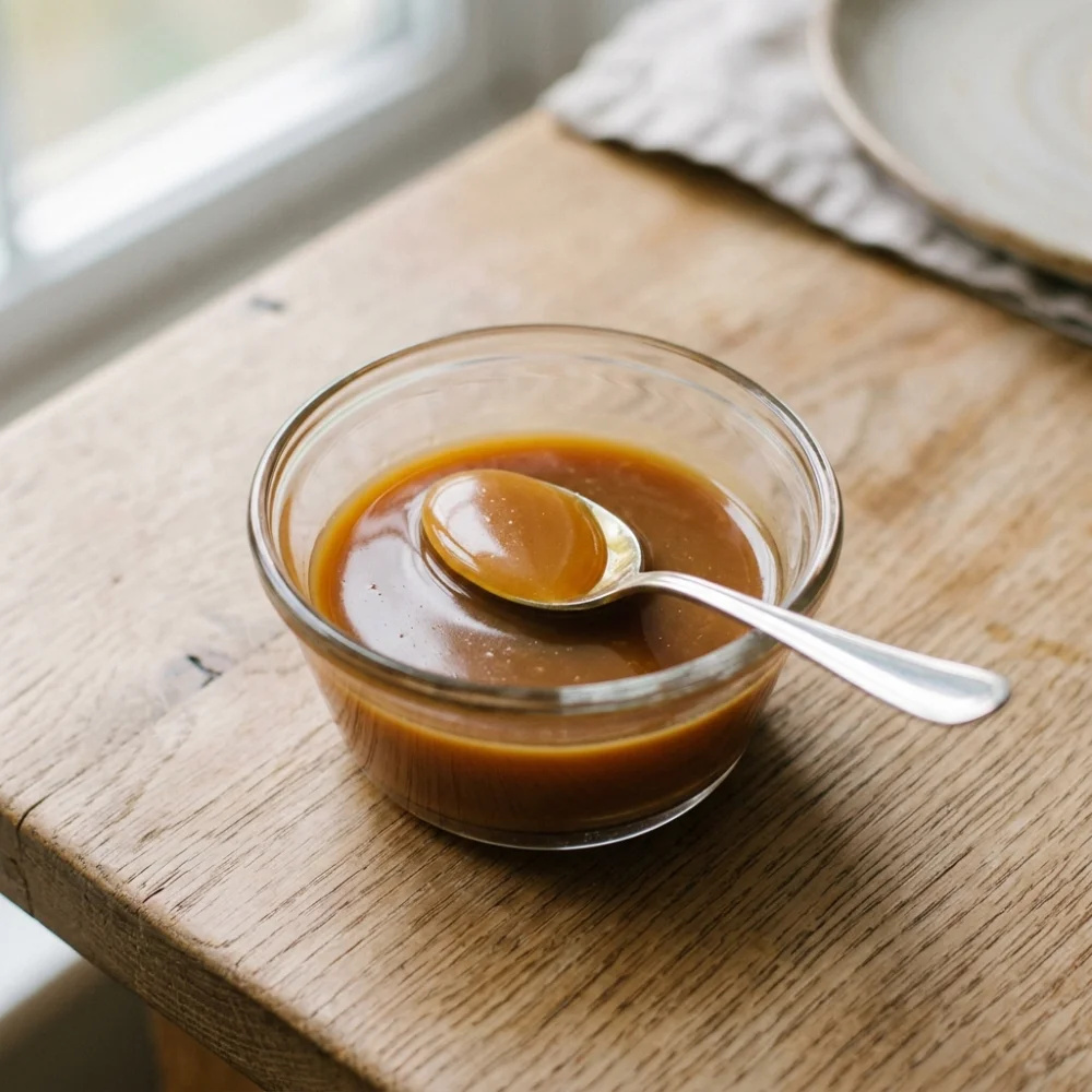 Caramelo líquido al microondas sin ensuciar un cazo