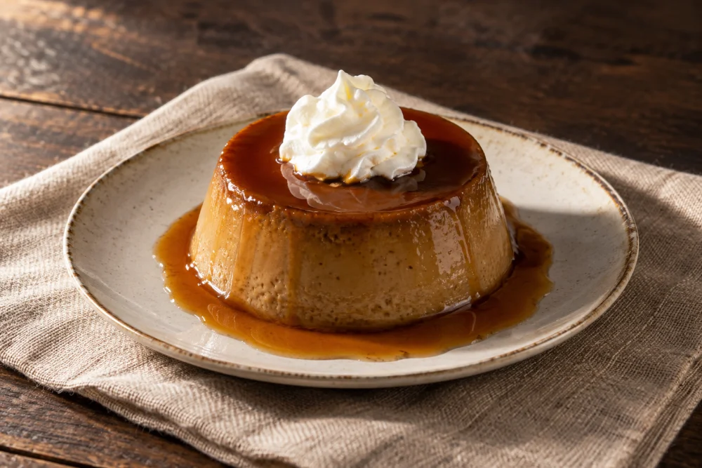 Flan de moka