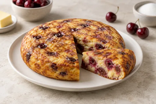 Tortilla de cerezas