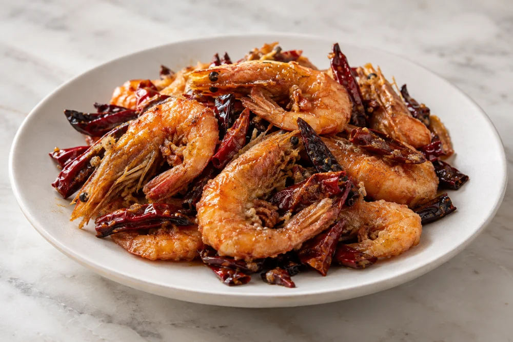 Camarones al Ají