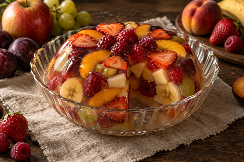 Gelatina de frutas