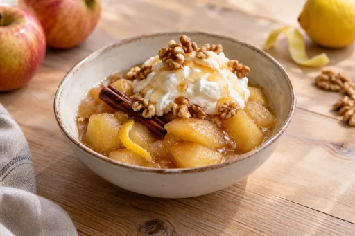 Compota de manzana