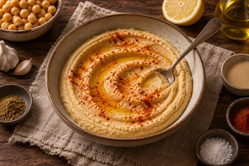 Hummus en Thermomix (extra cremoso)