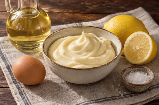 Mayonesa en Thermomix con aceite de girasol