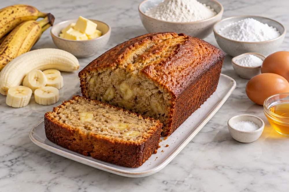 Plum cake de platano