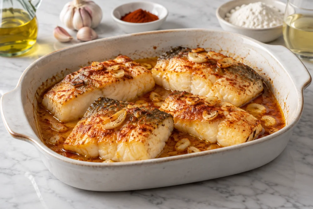 Bacalao al grill
