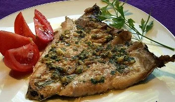 Ventresca de bonito al horno