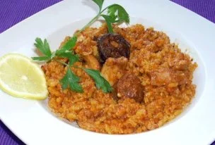 Arroz con callos a la madrileña