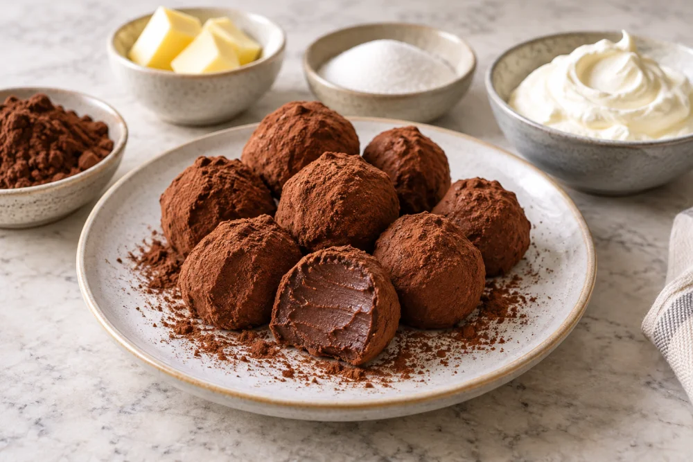 Trufas de chocolate