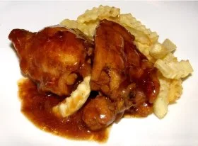 Pollo con Coca Cola