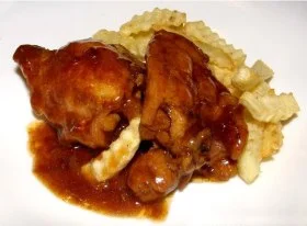 Pollo con Coca Cola