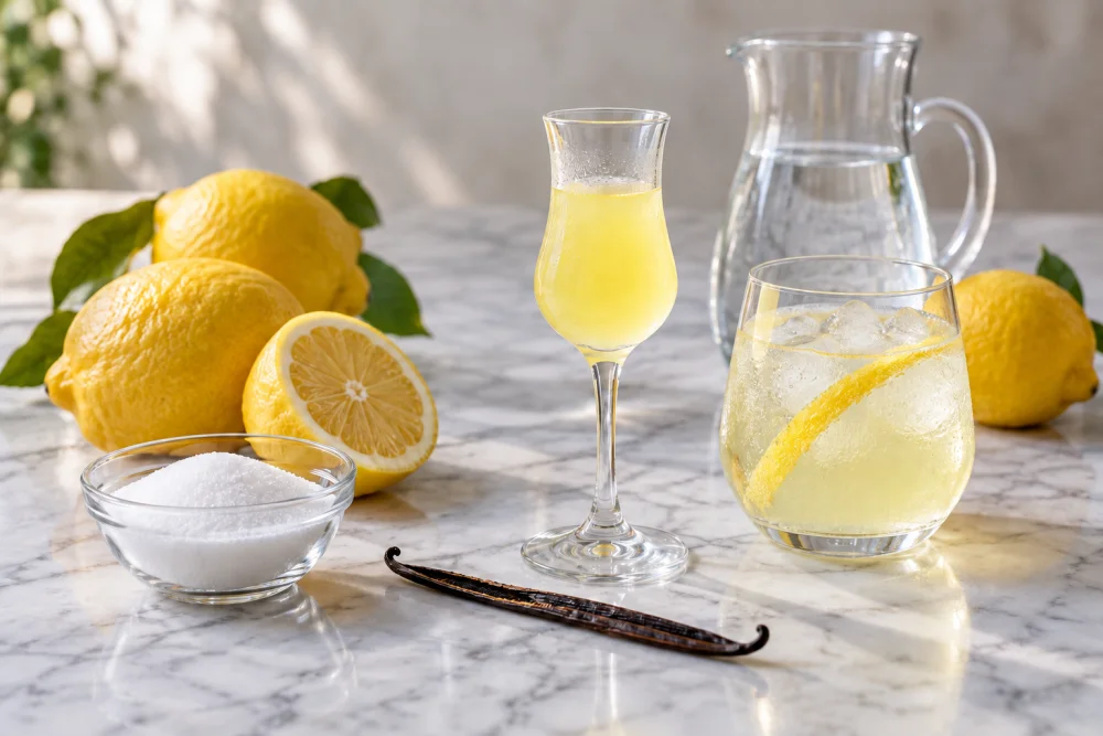 Licor de limón (limoncello)