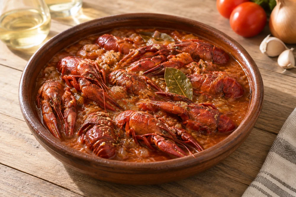 Cangrejos en su salsa