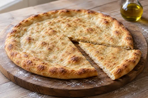 Masa de pizza sin levadura