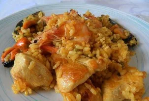 Arroz tierra y mar