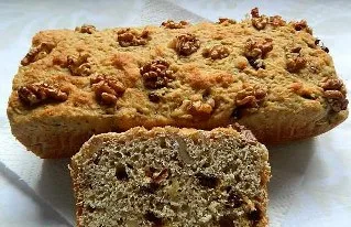 Pan de Manzana y nueces