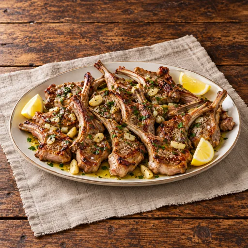 Chuletillas de cabrito a la plancha