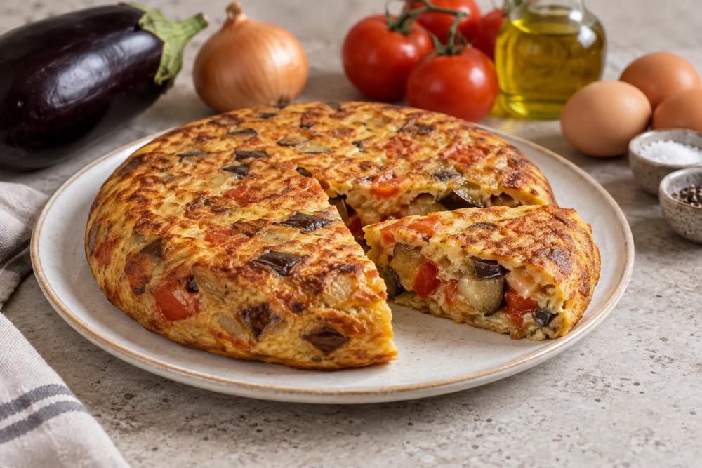 Tortilla de berenjena