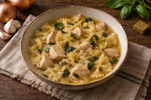 Lacitos con pollo