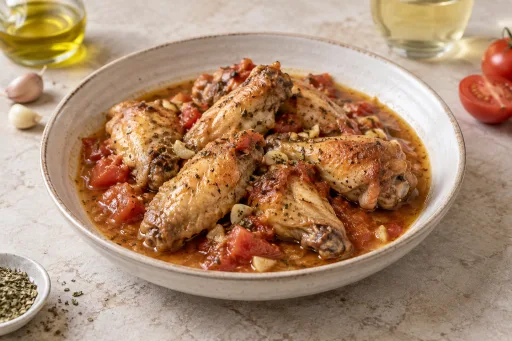 Alas de Pollo al Vino