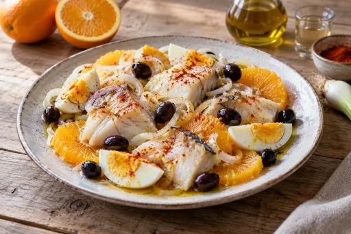 Bacalao con Naranjas