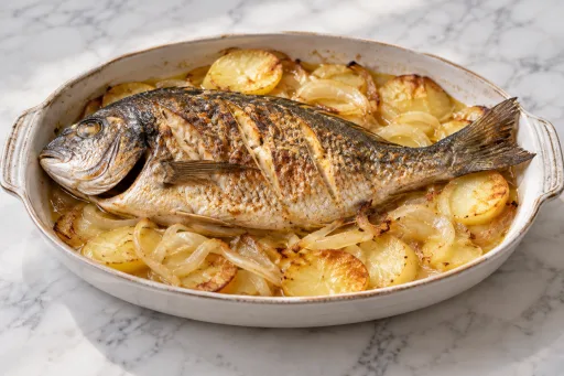 Sargo al Albariño