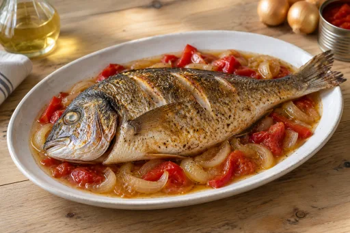 Dorada al moscatel