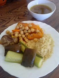 Cuscús al estilo marroquí