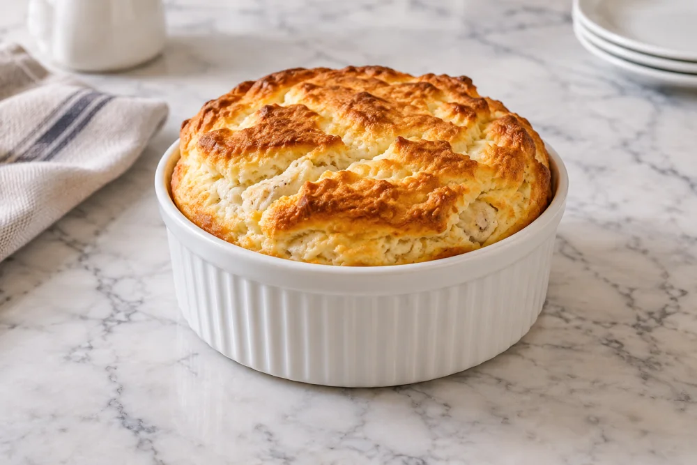 Soufle de merluza