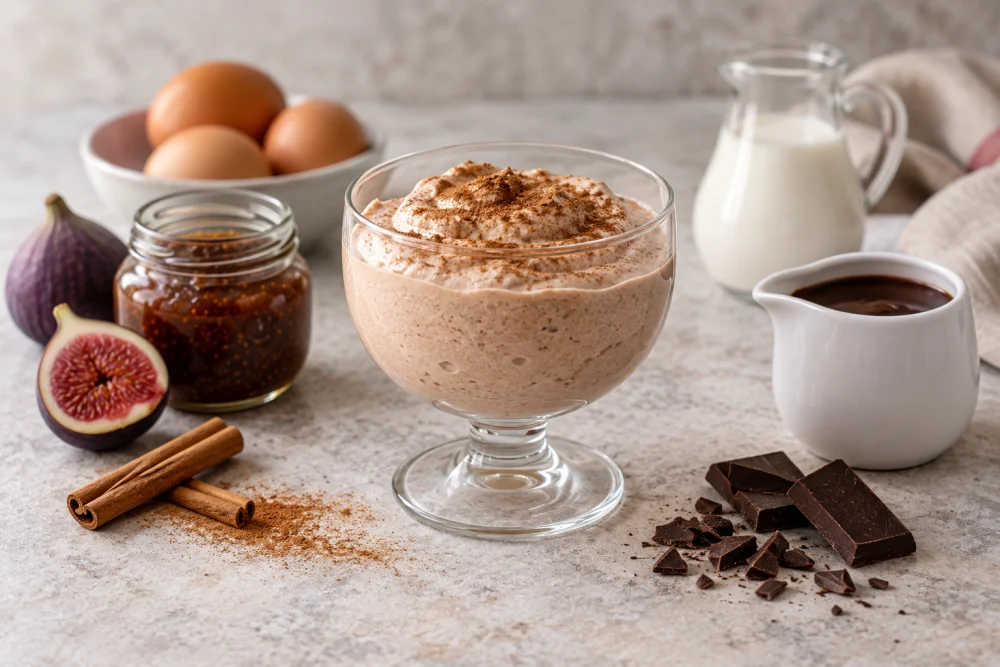 Mousse de higos