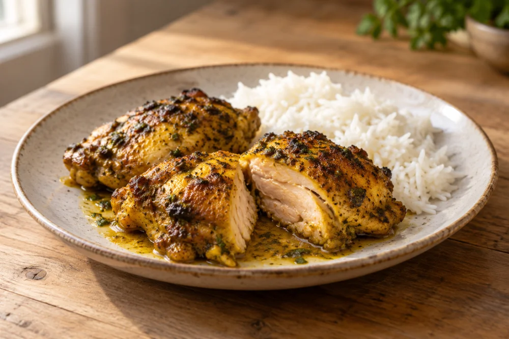 Pollo a la masala