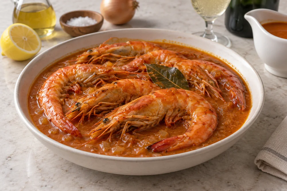 Langostinos al cava