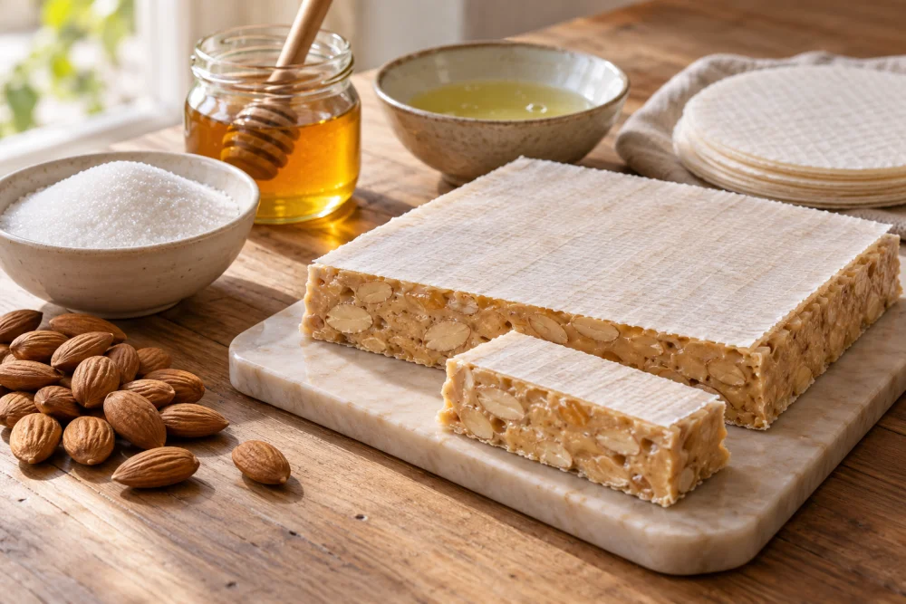 Turrón de almendra