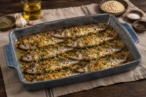 Sardinas al horno
