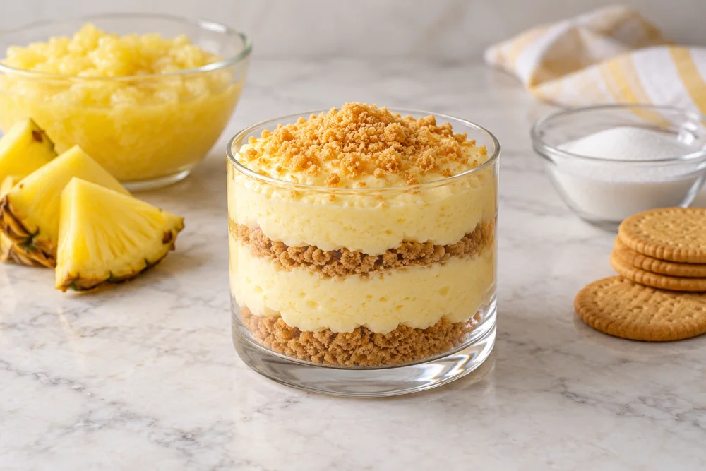 Mousse de piña