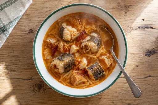 Sopa de morena