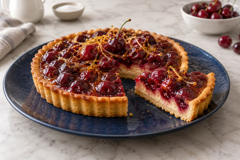 Tartaleta de cerezas