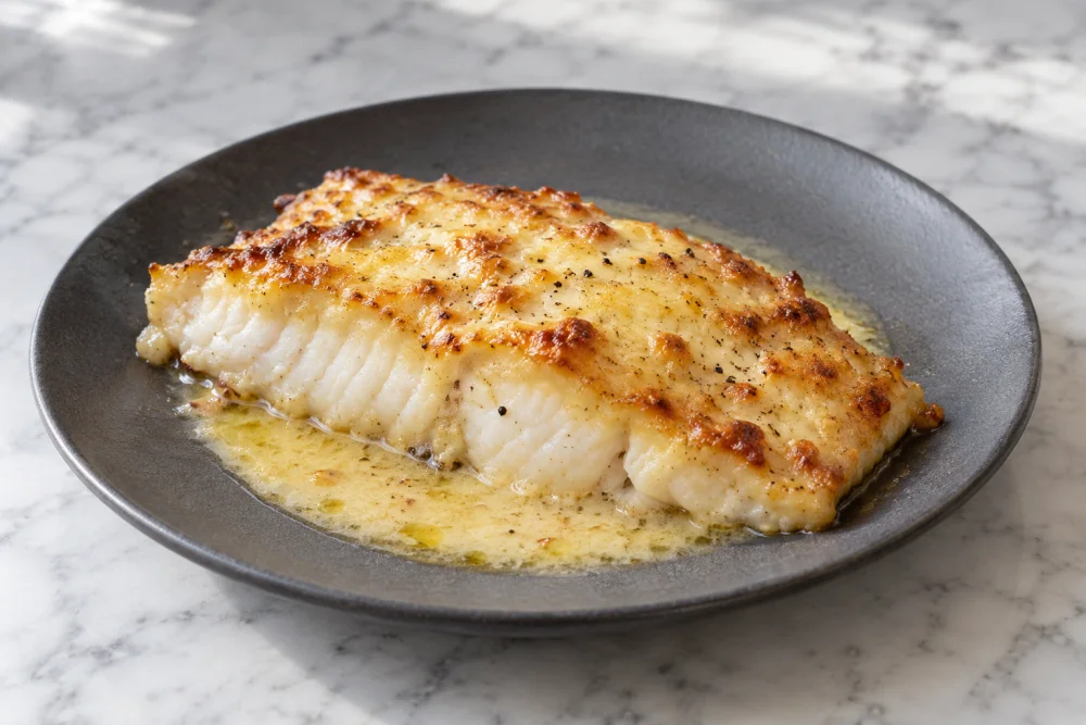 Corvina al queso