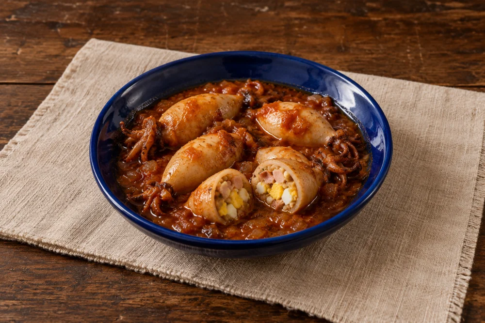 Calamares rellenos