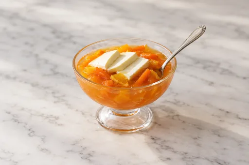 Jalea de naranja y zanahorias