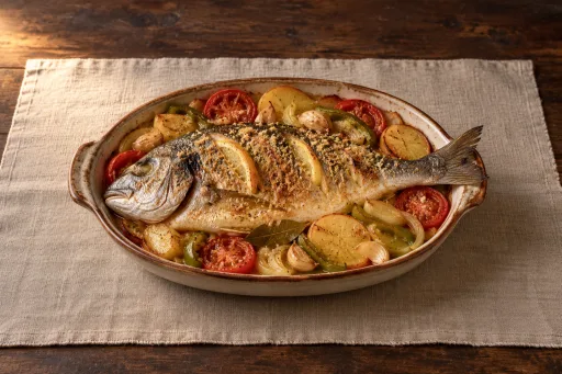 Dorada al horno